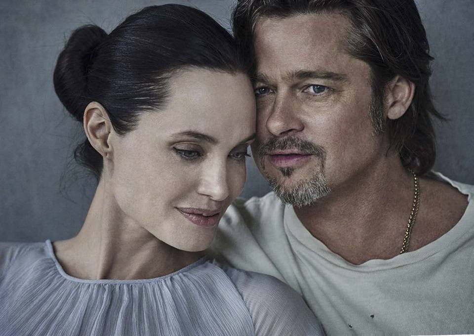 Angelina Jolie & Brad Pitt @ Vanity Fair Italia November 2015