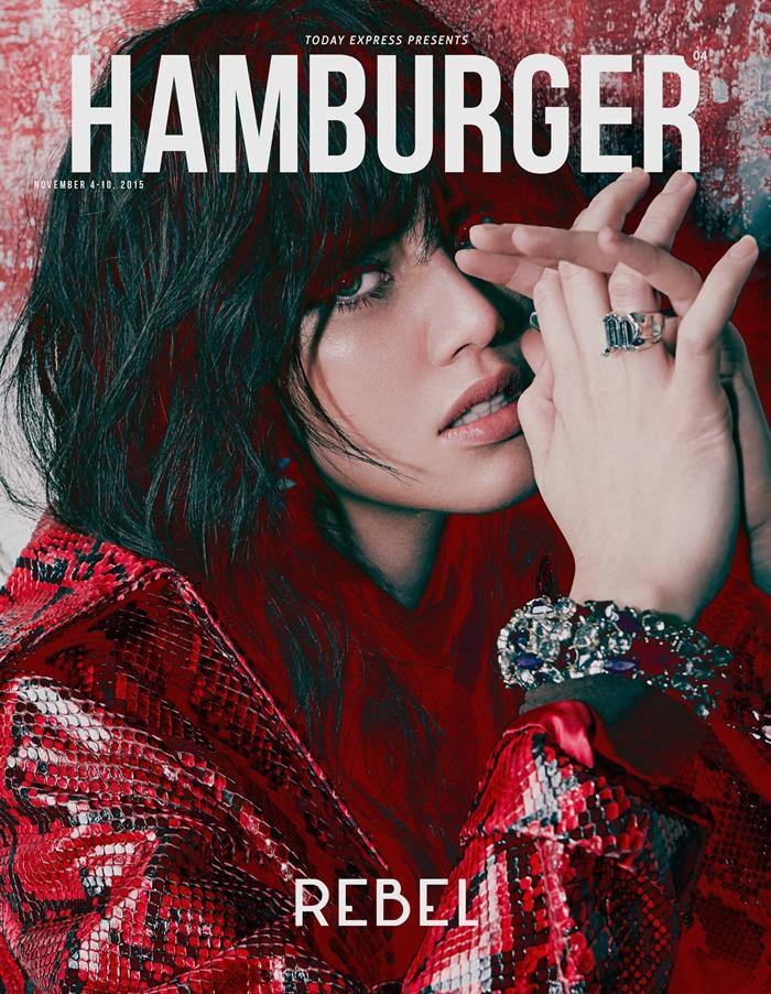 ใหม่-ดาวิกา โฮร์เน่ @ HAMBURGER vol.1 no.4 November 2015