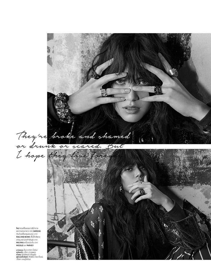 ใหม่-ดาวิกา โฮร์เน่ @ HAMBURGER vol.1 no.4 November 2015