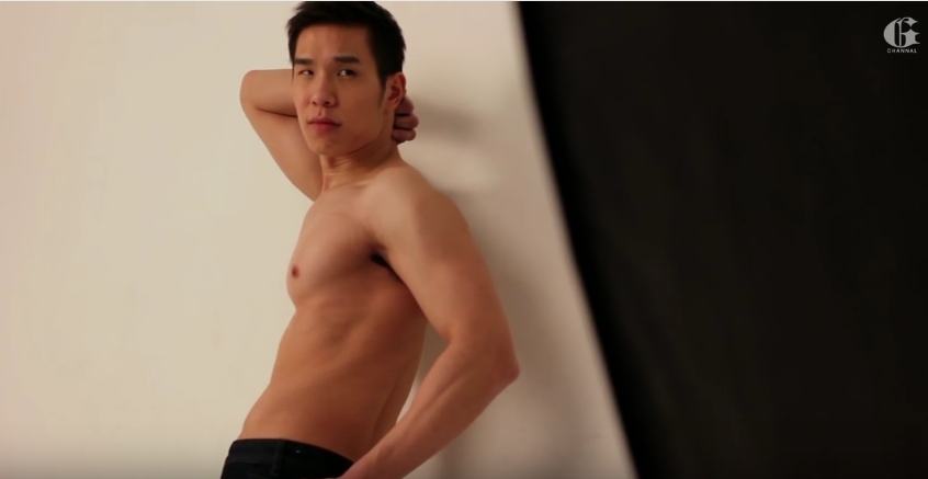 นายแบบไทยหนุ่ม ขาวใสอมชมพู + หนุ่มมาดเข้ม