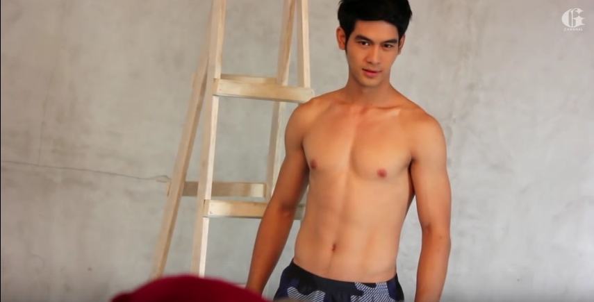 นายแบบไทยหนุ่ม ขาวใสอมชมพู + หนุ่มมาดเข้ม