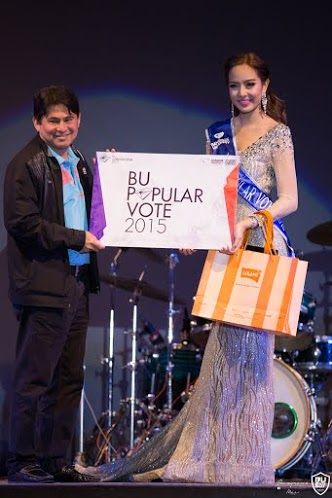 น้องตง & น้องโบว์ Miss & Mr. Bu Ambassador 2015