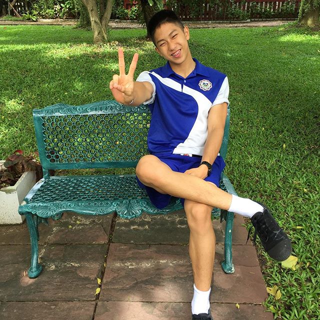 น้องโดนัท หนุ่มมัธยมกล้ามโต จาก เซนต์ดอมินิก