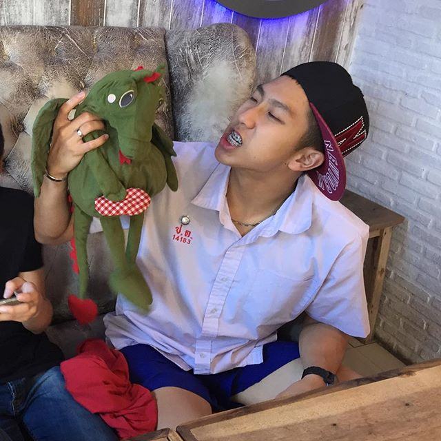 น้องโดนัท หนุ่มมัธยมกล้ามโต จาก เซนต์ดอมินิก