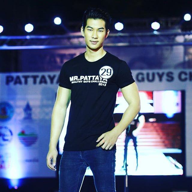 พี-กฤตนัย นายแบบผมทองสุดแซ่บจาก The Face Thailand SS2
