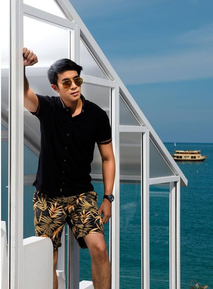 (KPN) ไต้ฝุ่น-กนกฉัตร & น้ำฝน-ปวันรัตน์ @ Now Travel Asia Magazine October 2015
