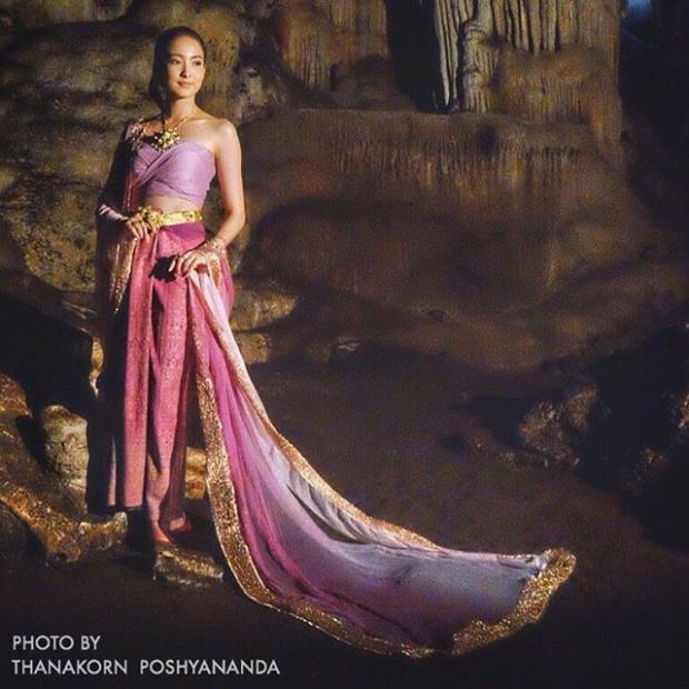 สวยสะกดใจ!! แต้ว นฐพร ในคราบนางพญานาค