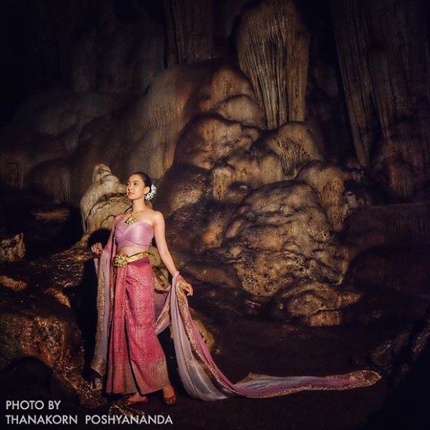 สวยสะกดใจ!! แต้ว นฐพร ในคราบนางพญานาค
