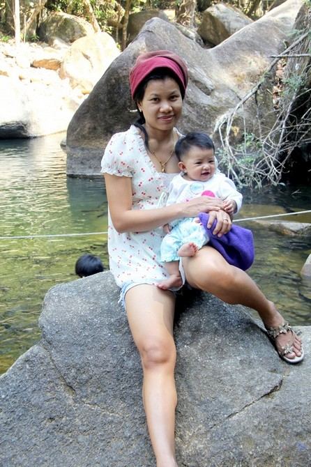 น้องๆ หลานๆ ที่น้ำตกพลิ้ว