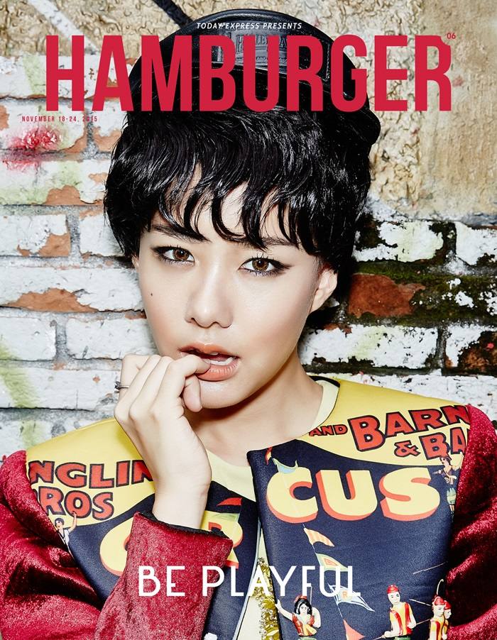 เต้ย-จรินทร์พร @ HAMBURGER MAGAZINE vol.1 no.6 November 2015