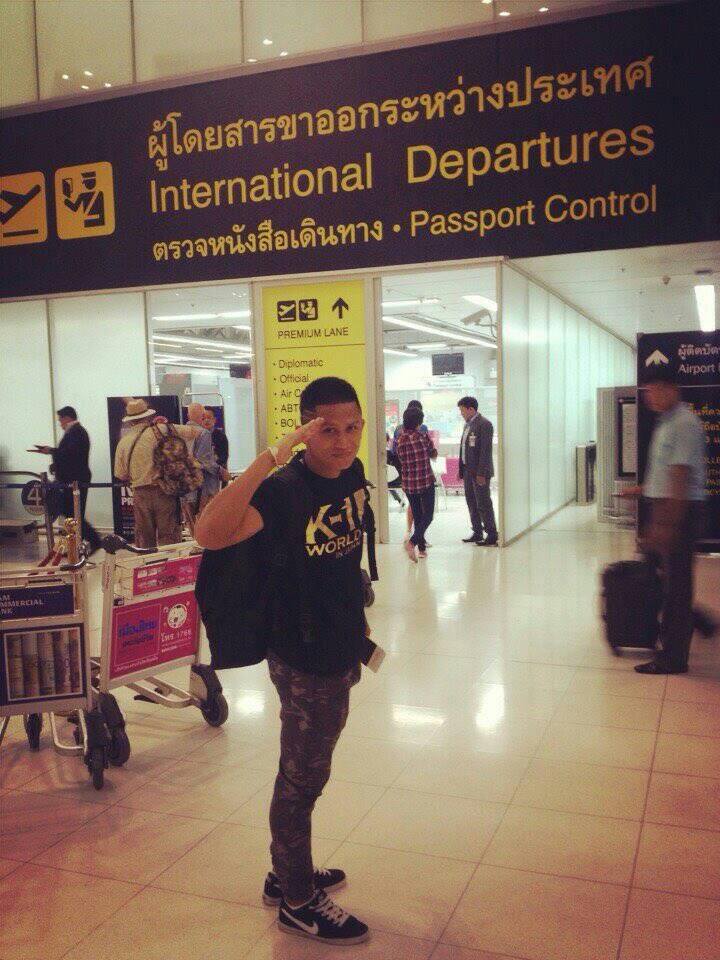แก้ว วีระศักดิ์ เล็กยิม เดินทางถึงญี่ปุ่นฟิตซ้อมเอาชัย K-1 เสาร์นี้ !!