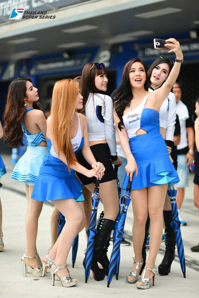 จัดว่าเด็ดรวมภาพพริตตี้ Bangsaen Speed Festival 2015 #1