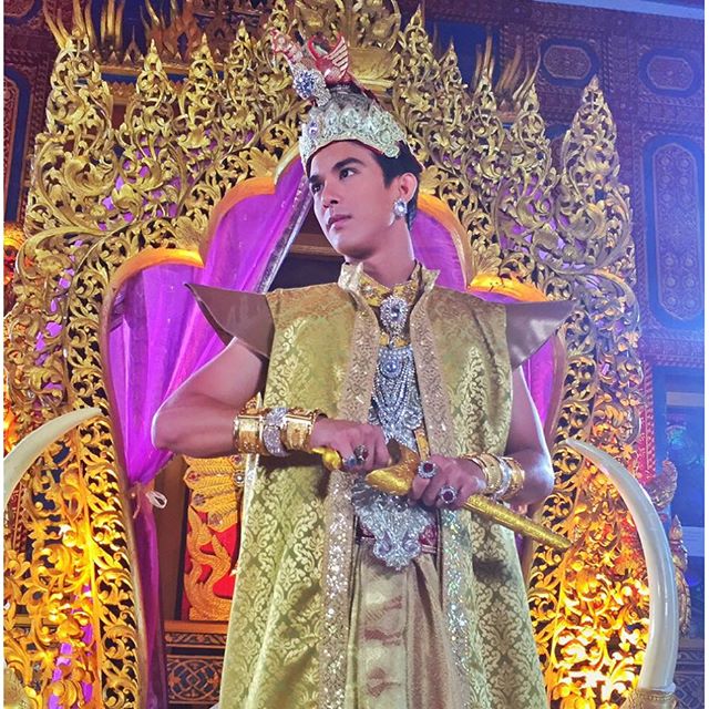 บอส โตนนท์ หุ่นแซ่บเวอร์ รับบท เจ้าม่านฟ้า ใน"เพลิงพระนาง"