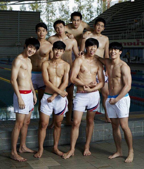 ภาพแซ่บๆ จากทีมแซ่บ Water Boyy @Twitter