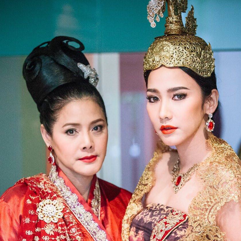 อั้ม พัชราภา บวงสรวงละคร #เพลิงพระนาง