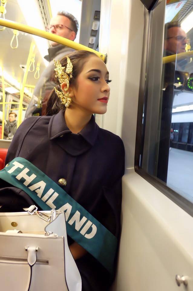 คว้ารางวัลเหรียญเงิน ทวีปเอเชียน้องยิ้ม ชาวิกา วัตรสังข์ ชุดประจำชาติMiss Earth 2015