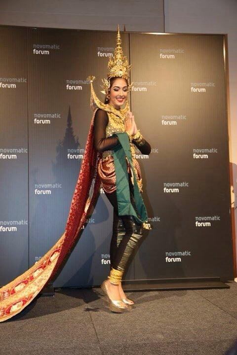 คว้ารางวัลเหรียญเงิน ทวีปเอเชียน้องยิ้ม ชาวิกา วัตรสังข์ ชุดประจำชาติMiss Earth 2015