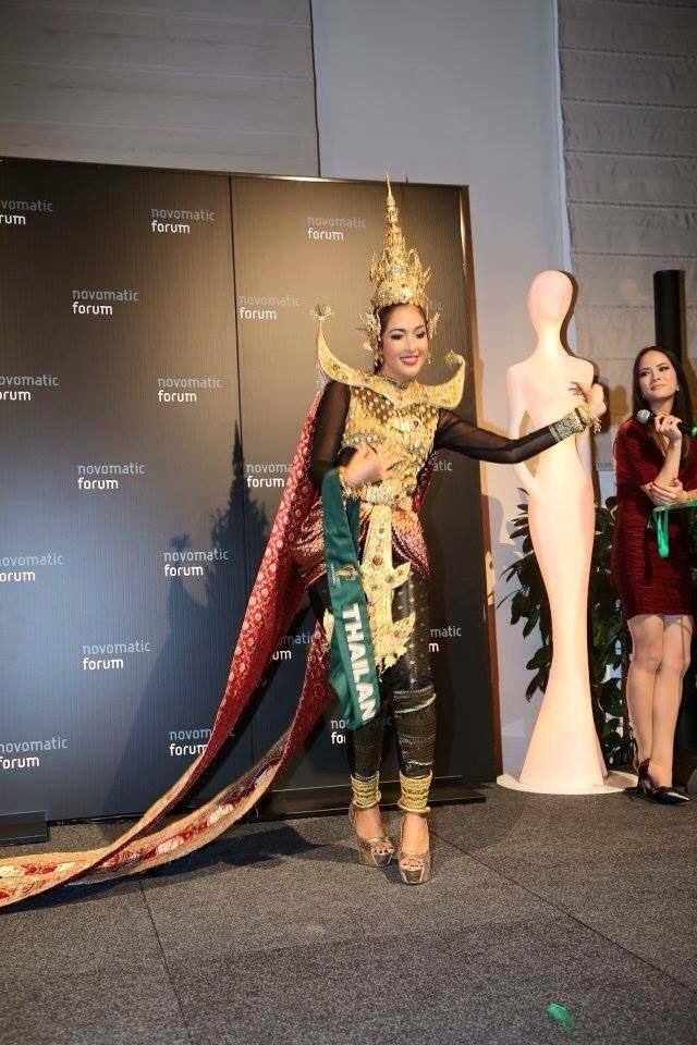 คว้ารางวัลเหรียญเงิน ทวีปเอเชียน้องยิ้ม ชาวิกา วัตรสังข์ ชุดประจำชาติMiss Earth 2015