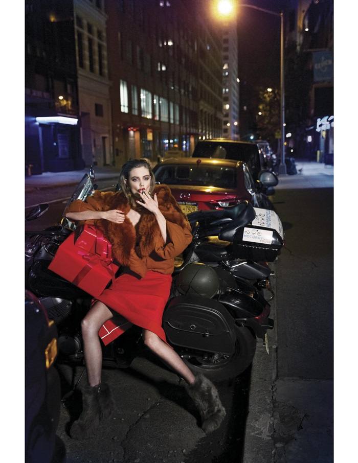 Lindsey Wixson @ Vogue Korea December 2015