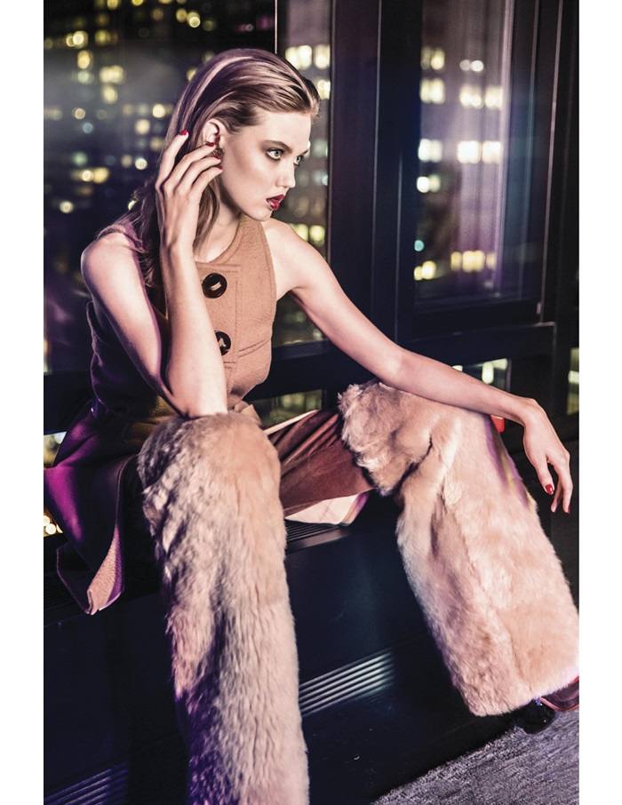 Lindsey Wixson @ Vogue Korea December 2015