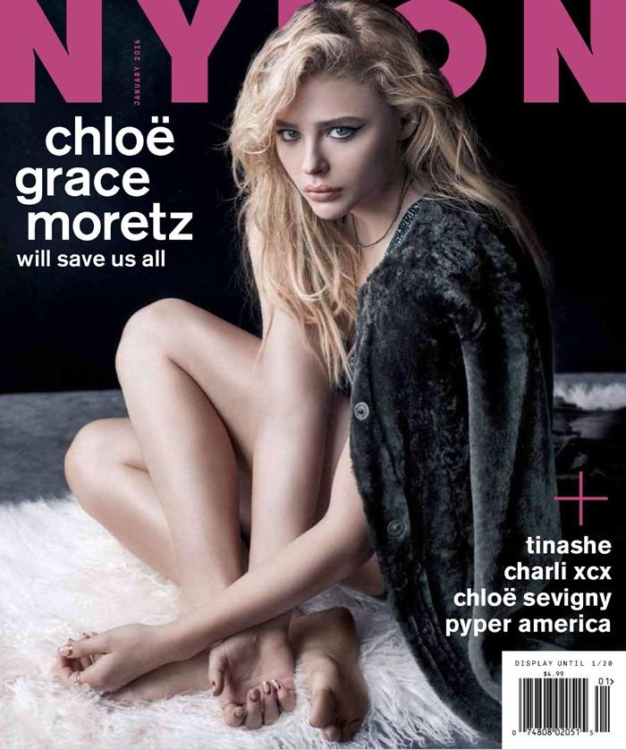 Chlo&euml; Grace Moretz @ NYLON December/January 2016