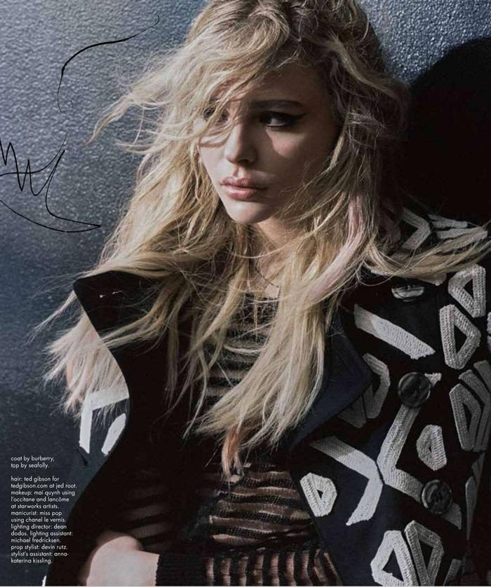 Chlo&euml; Grace Moretz @ NYLON December/January 2016