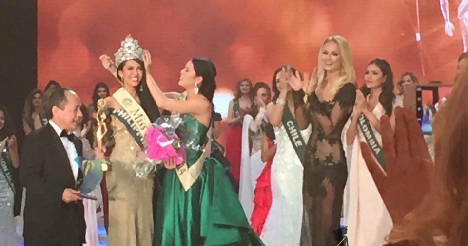 จัดเองได้เองอีกแล้ว Miss Earthquake 2015 is Philipine back to back