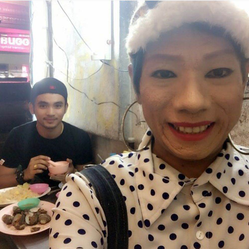 "ไข่มุก ซุปตาร์ (หน้าผี)" นางโชว์คิวทอง..ชีวิตนางดี๊ดี!!