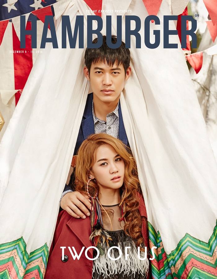 ตู่-ภพธร & นุช-นุชนันท์ @ HAMBURGER MAGAZINE vol.1 no.9 December 2015