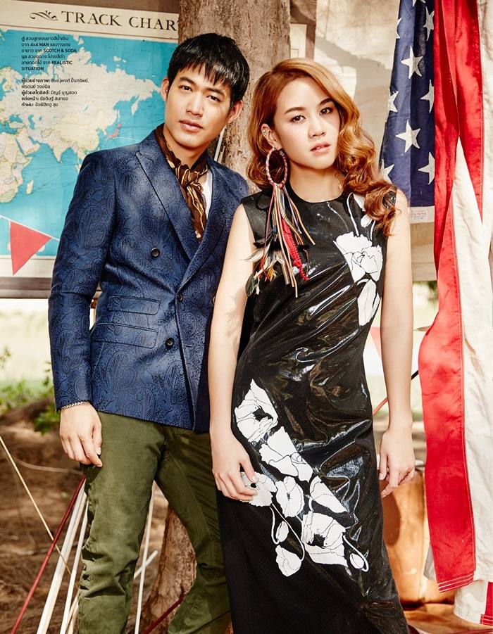ตู่-ภพธร & นุช-นุชนันท์ @ HAMBURGER MAGAZINE vol.1 no.9 December 2015