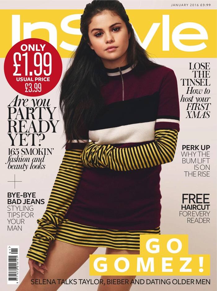 Selena Gomez @ InStyle UK January 2016