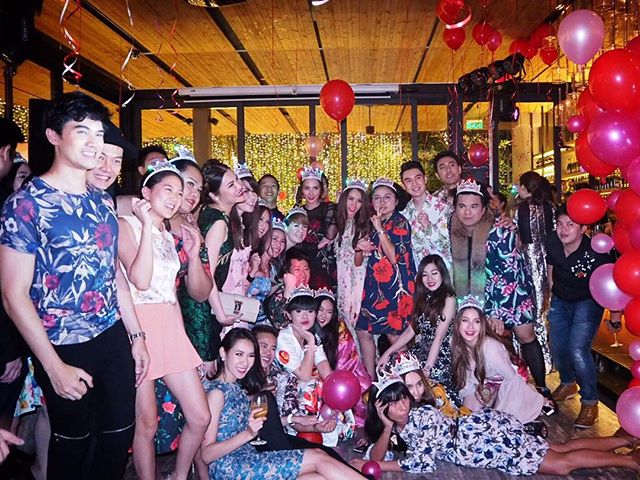 อั้ม พัชราภา สวย เจิด คลาสซี่ @Birthday Party Flowers Theme