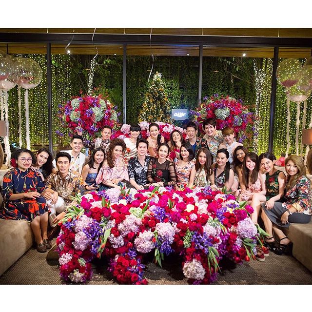 อั้ม พัชราภา สวย เจิด คลาสซี่ @Birthday Party Flowers Theme