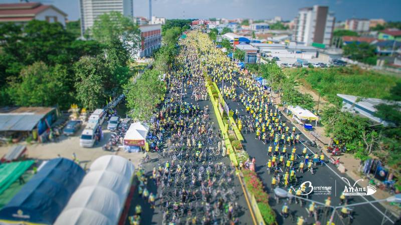 กิจกรรมBike for Dad "ปั่นเพื่อพ่อ"ณ เมืองบุรีรัมย์