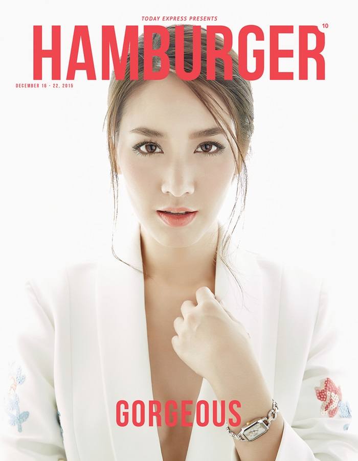 มิน-พีชญา @ HAMBURGER MAGAZINE vol.1 no.10 December 2015