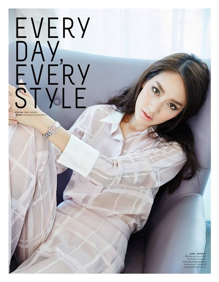 มิน-พีชญา @ HAMBURGER MAGAZINE vol.1 no.10 December 2015
