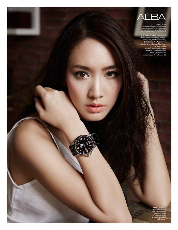 มิน-พีชญา @ HAMBURGER MAGAZINE vol.1 no.10 December 2015