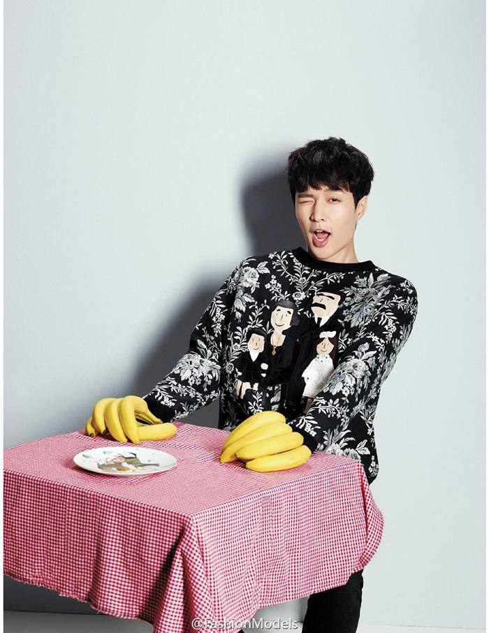 Lay (Exo) @ L'Officiel Hommes China December 2015