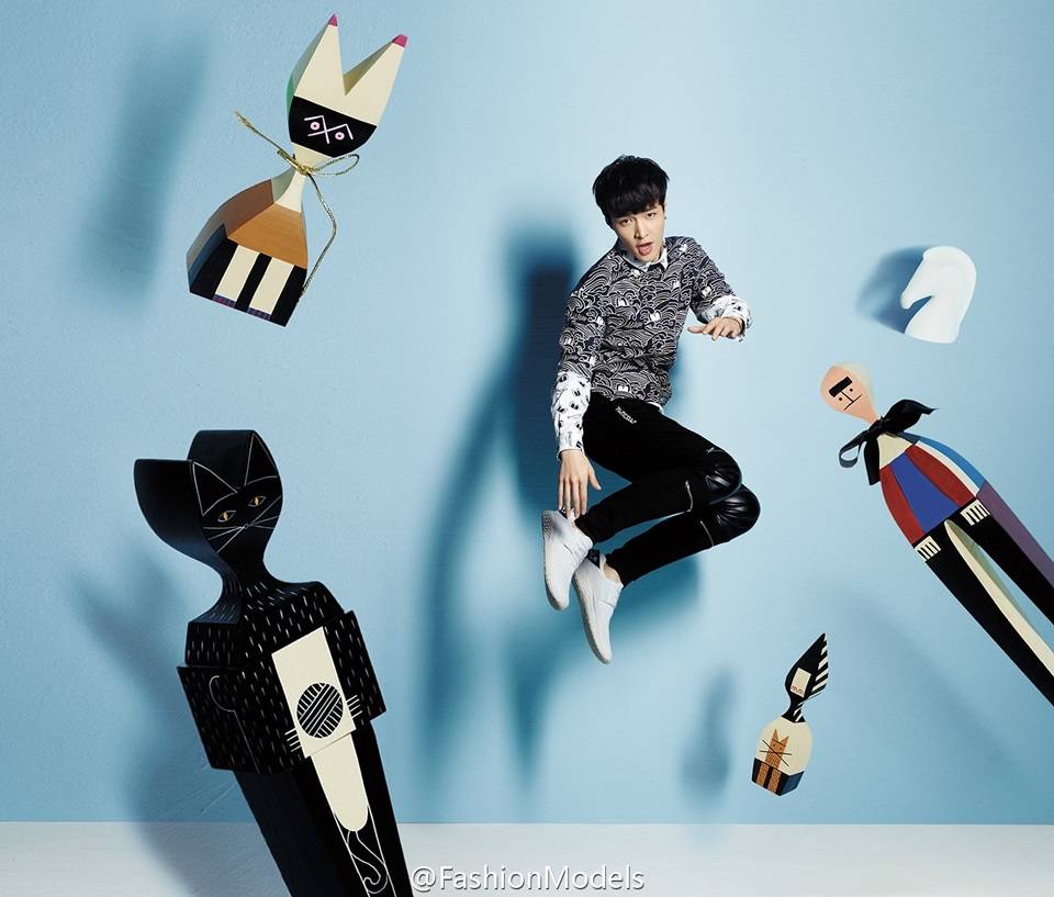 Lay (Exo) @ L'Officiel Hommes China December 2015