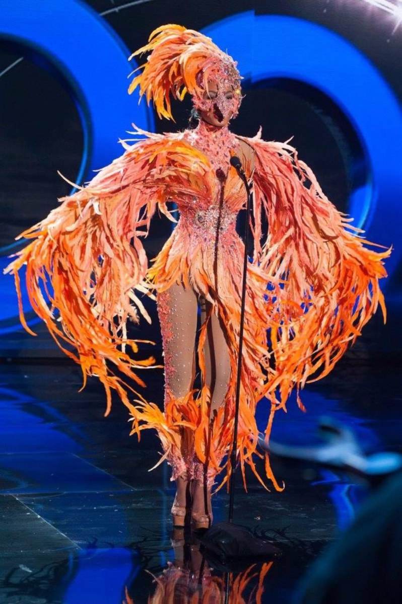 ชุดประจำชาติ "Miss Universe 2015 " (ทุกประเทศ)