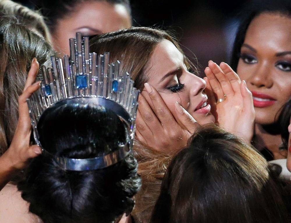 ประมวลภาพดราม่า Miss universe 2015 ทั้งน้ำตา!!