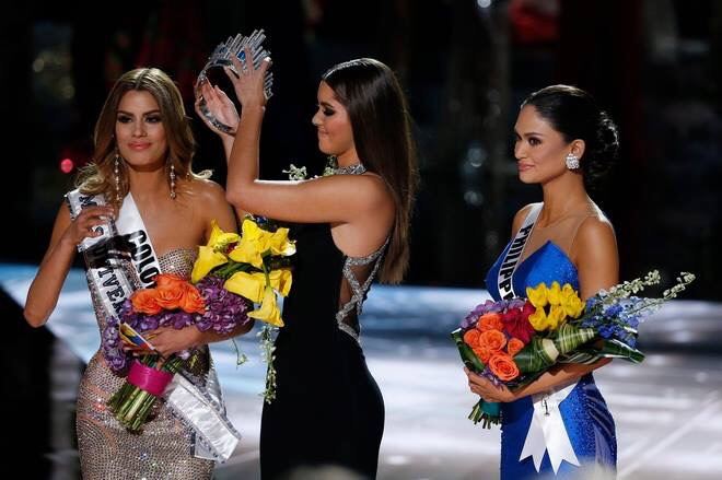 ประมวลภาพดราม่า Miss universe 2015 ทั้งน้ำตา!!