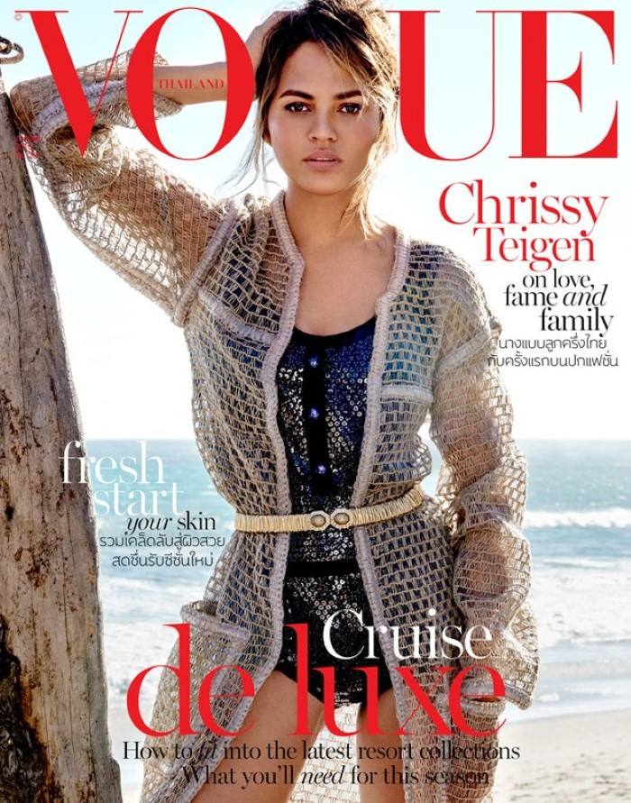 Chrissy Teigen @ VOGUE THAILAND no.36 January 2016