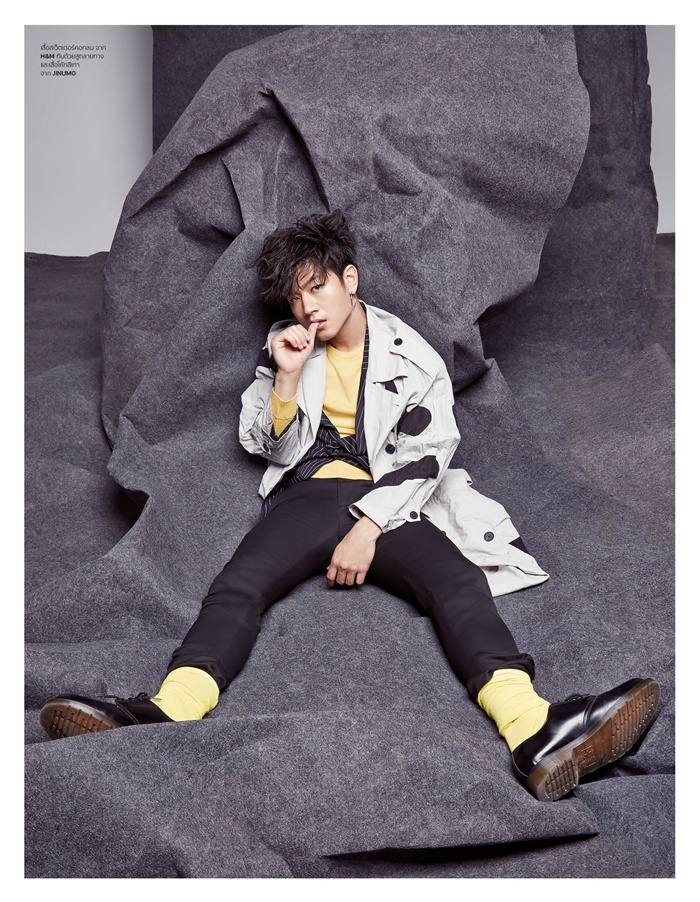 โทนี่ รากแก่น @ HAMBURGER MAGAZINE vol.1 no.12 December 2015