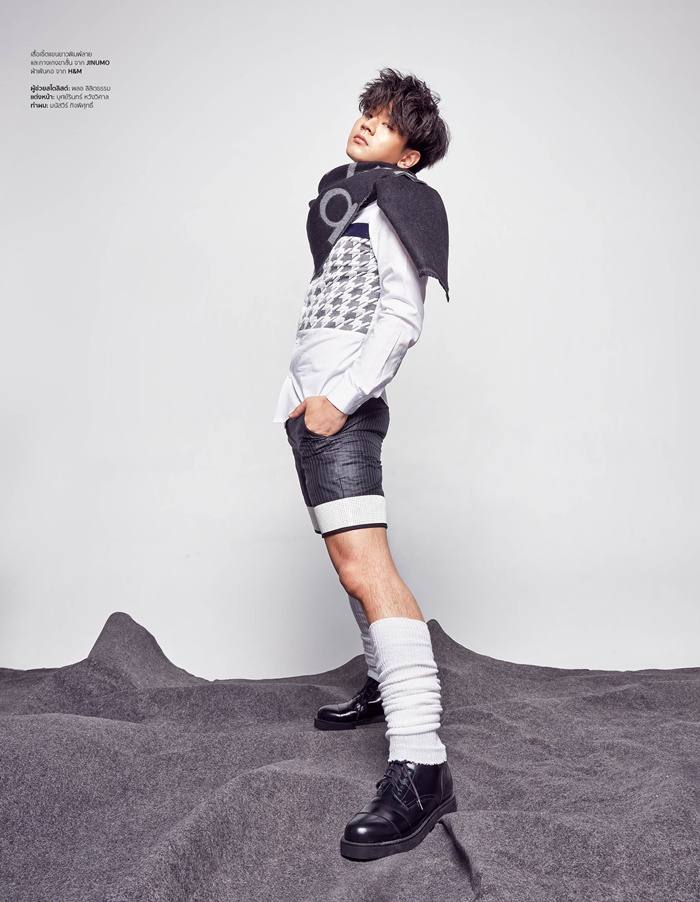 โทนี่ รากแก่น @ HAMBURGER MAGAZINE vol.1 no.12 December 2015