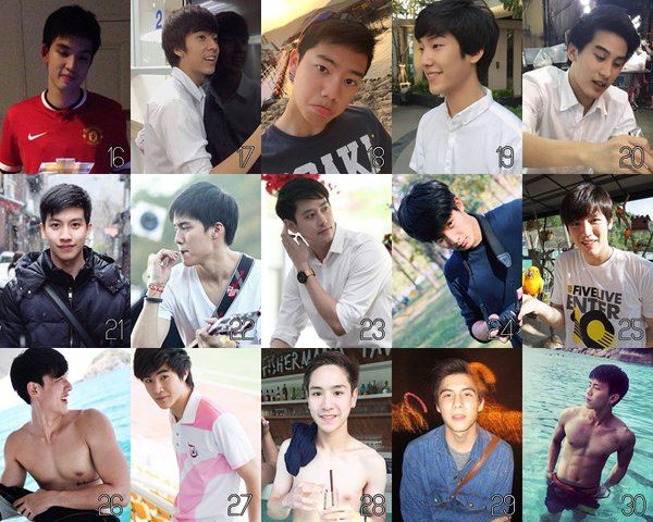อันดับที่ 1-30 ของ TOP 30 Chula Cute Boy of the Year 2015