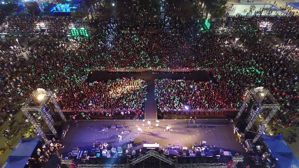 บรรยากาศเคาท์ดาวน์ 2016 บุรีรัมย์