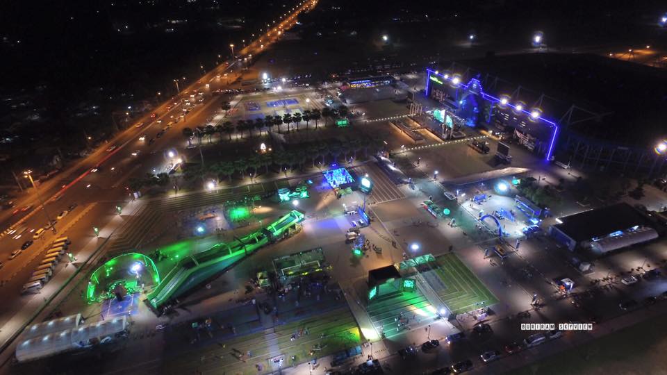 บรรยากาศเคาท์ดาวน์ 2016 บุรีรัมย์