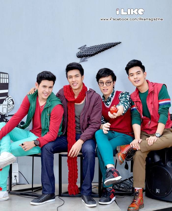 4 หนุ่ม นักล่าฝัน AF12 แม็กซ์-เบนซ์-มาริว-โบ๊ท @ I Like magazine no.314 December 2015