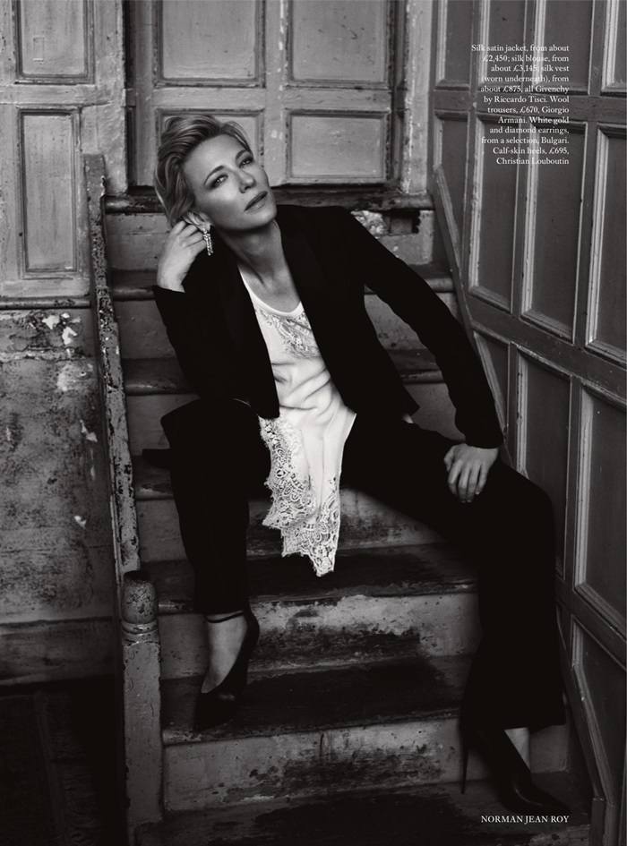 Cate Blanchett @ Harper's Bazaar UK February 2016